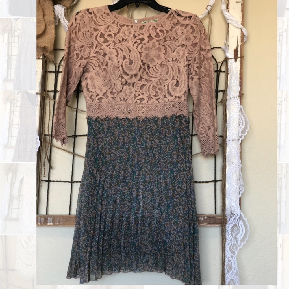 Beautiful lace boho dress